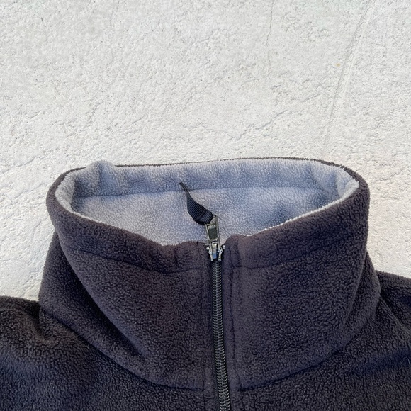 Colombia Black Fleece Zip-up Jacket Mens XXL - Picture 5 of 8